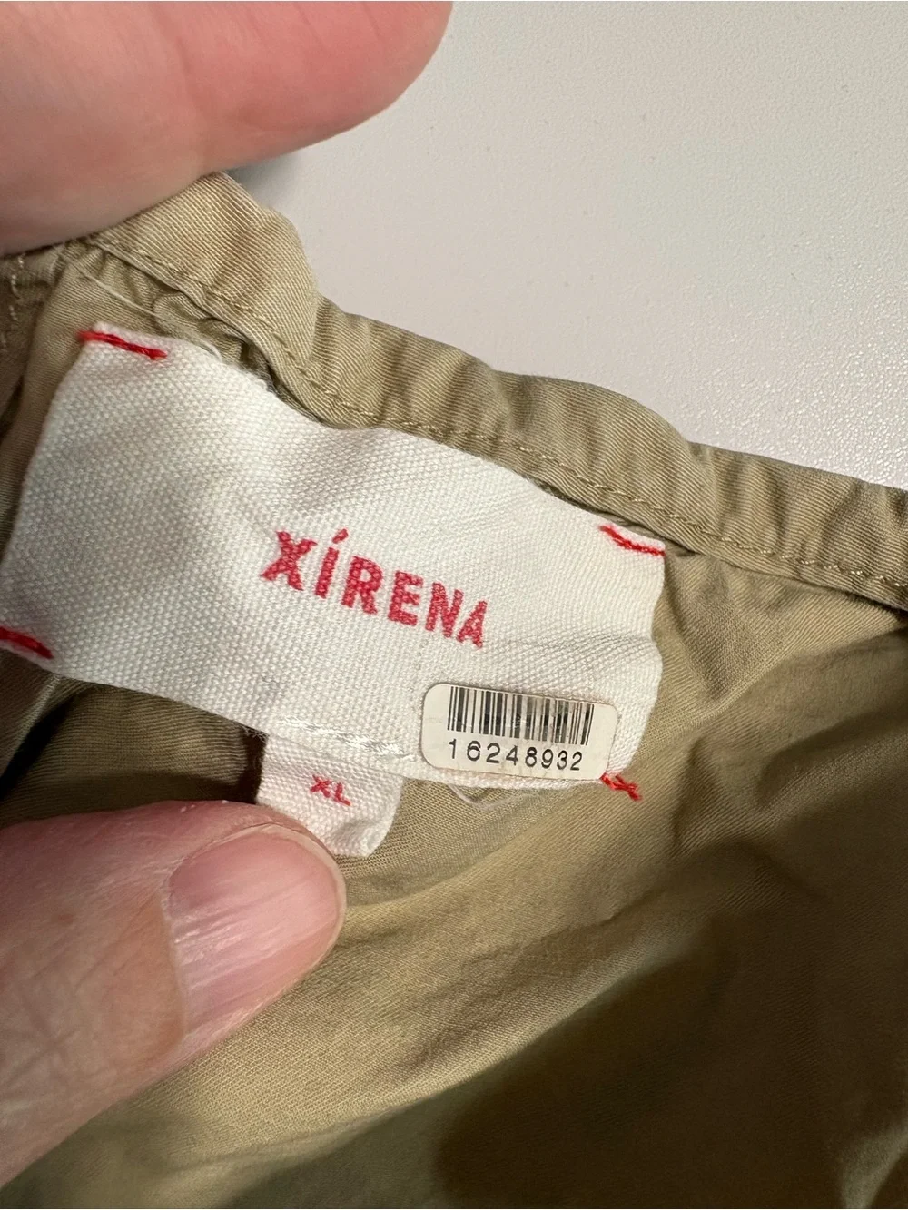 XiRENA Rhiannan Maxi Dress in Birch Tan Cotton Size XL - Picture 2 of 7